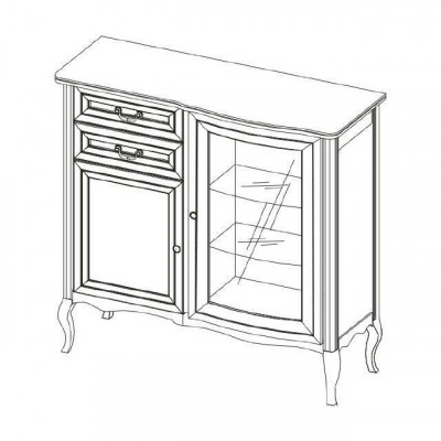 Echt houten dressoir kasten klassieke bar vintage rustieke bar - PR - KB