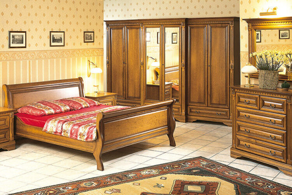 Klassieke kasten Kast Wandkast Kledingkast Massief Koloniale Stijl O2D