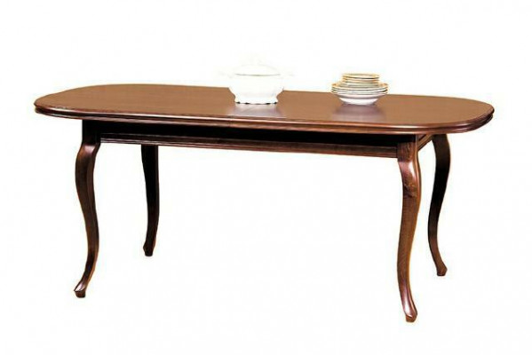 KLASSIEKE TAFELS EETTAFEL EETKAMERTAFEL ECHT HOUT Italiaanse meubelen - ZB-5