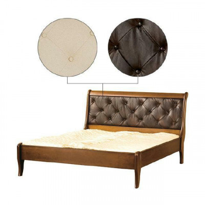 Klassiek bed Bedden Tweepersoonsbed Houten bed Landhuismodel N-bed T