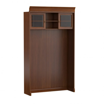Klassieke paneel met wandplank en verlichting, bedwand bekleding BA-16