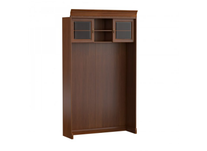 Klassieke paneel met wandplank en verlichting, bedwand bekleding BA-16