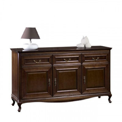 Klassieke commode ladenkast massief houten kast massief hout nieuw handgemaakt V-K3
