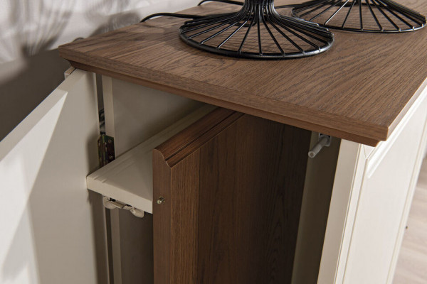 Klassieke ladekast vitrine dressoir vitrinekast dressoir FL-K4