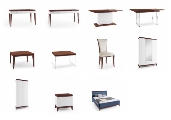 Design klassieker eettafel tafel houten tafel decoratie tafels hoogglans woonkamer
