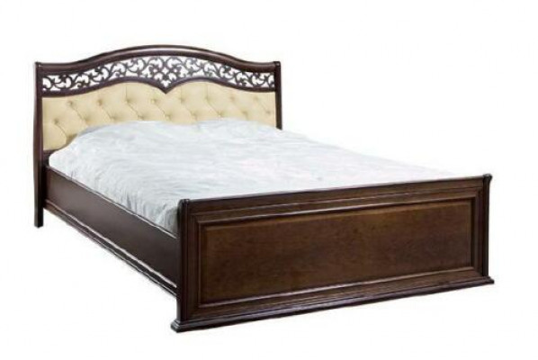 Bed Huwelijksbed Tweepersoonsbed Chippendale Slaapkamer Kingsize bed - Model V-A
