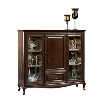 Klassiek dressoir Dressoirs Massief houten kast Nieuwe handgemaakte V-KB