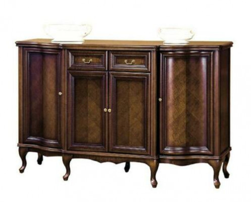 Klassieke commode ladenkast antiek stijl kast houten model