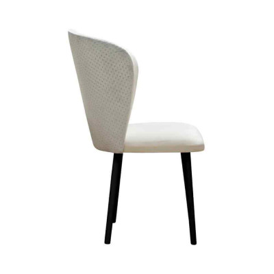 Stoel 8x eetkamer gestoffeerde stoel lounge textiele fauteuil set nieuw club tv