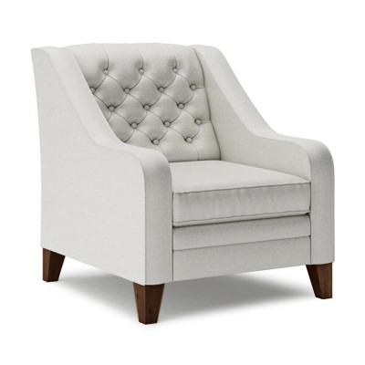 Chesterfield Groep 6-delige set garnituur Lounge Luxe Bekleed Clubfauteuil Grijs