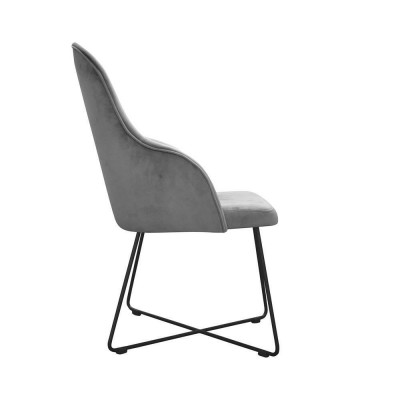 Stoel 6x Eetkamer Gewatteerde Stoel Textiel Zit Set Nieuw Club Tv Fauteuil
