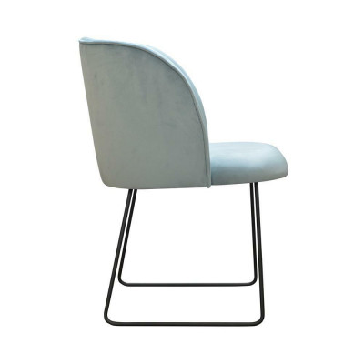 Stoel 4x fauteuil eetkamer gestoffeerde stoel lounge textiel zitset nieuw club