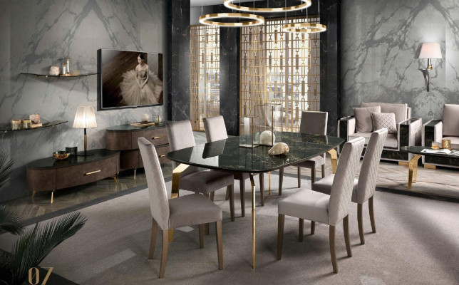 Stoel Eetkamerstoel Stoel 1-Zits Fauteuil Luxe Meubel Ontwerp Stoelen Stof Nieuw