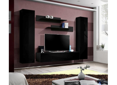 Volledige set wandmeubel luxe inrichting moderne meubels
