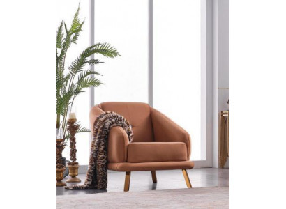 Designer fauteuil woonkamer luxe zitkussen textiel meubels modern fauteuil nieuw