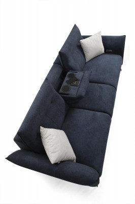 Bankstel Luxe Driepersoonsbank Beklede Fauteuil Woonkamer Bank Nieuw