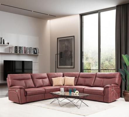 Hoekbank Modern Relax zithoek Luxe meubilair Woonkamer Bank L-vorm Nieuw