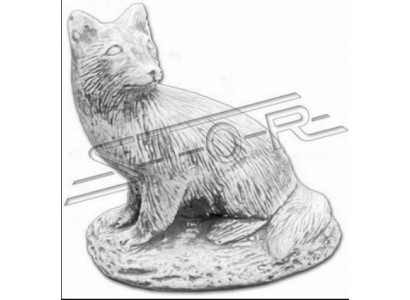 Tuindecoratie Vos Terras Steen Figuren Figuur Decoratie Standbeeld