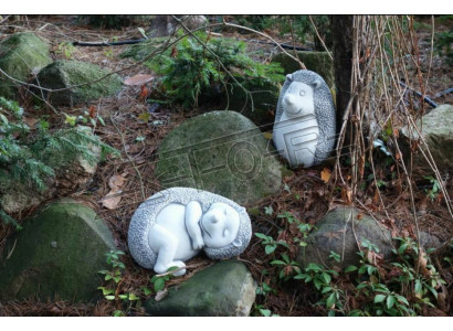 Tuindecoratie egel terras cartoon steenfiguren figuur decoratie standbeeld