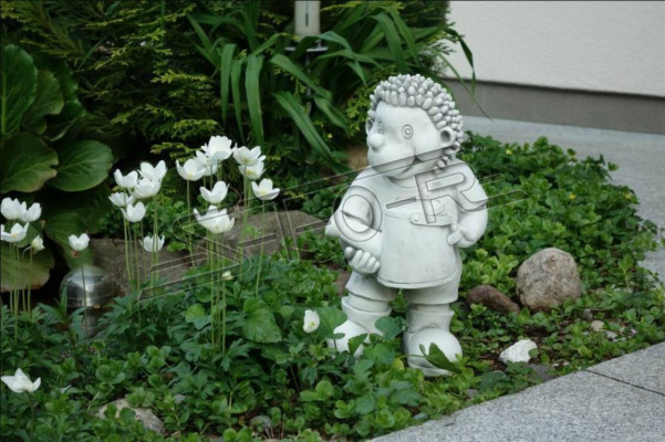 Tuindecoratie Egeltuin Steenfiguren Figuurdecoratie Standbeeld Sculptuur