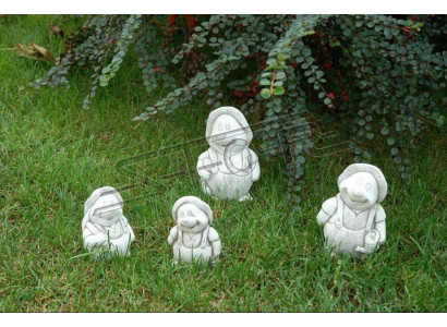 Tuindecoratie egel terras stenen figuren figuur karikatuur decoratie standbeeld