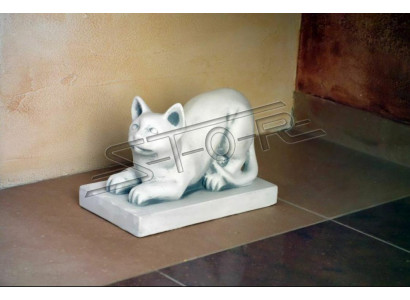 Tuindecoratie Kat Terras Decoratieve Steenfiguren Beeld Standbeeld