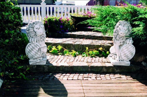 Tuindecoratie Leeuw Natuur Standbeeld Sculptuur Figuren Beeldhouwwerken Ontwerper
