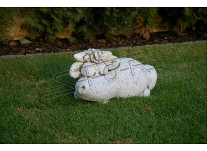 Tuindecoratie Nijlpaard Terrastuin Steenfiguren Decoratieve Beeld Standbeeld