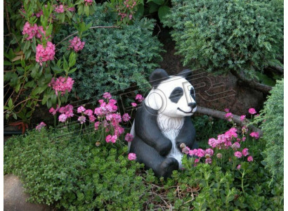 Tuindecoratie Panda Terrasstenen Figuren Figuur Decoratie Standbeeld