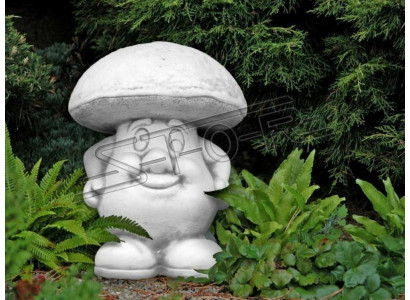 Tuindecoratie Paddenstoel Terras Steen Decor Beeld Beelden Natuur Standbeeld