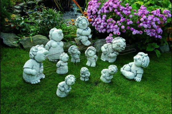 Tuindecoratie standbeelden standbeeld sculptuur figuren sculpturen