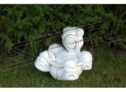 Tuin schildpad decoratie terras stenen figuren figuur decoratie