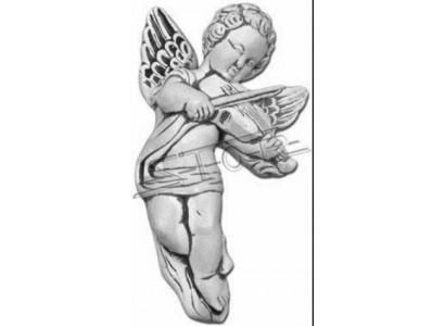 Tuinbeeld Engelen Fontein 25cm Vijverfiguur Mensen Steenhars