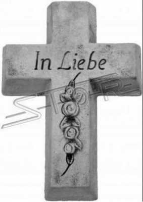 Grabengel Kruis Graf Klassieke Decoratie Grafornament Steen Decoratie Standbeeld