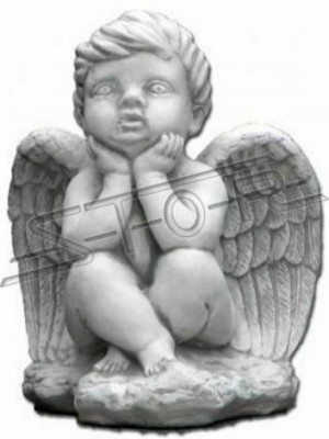Grafversiering Grafsteen Decoratie Engel Figuur Beeld Sculptuur God Heilig