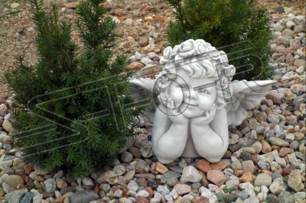 Grafmonument Graf Steen Decoratie Figuur Sculptuur Engel Decoratie God Heilig