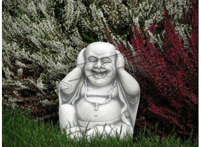 Gelukkig Boedha-beeld Figurine Tuinbeelden Standbeelden Sculptuur Sculpturen
