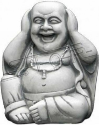 Gelukkig Boedha-beeld Figurine Tuinbeelden Standbeelden Sculptuur Sculpturen