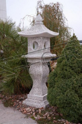 Japanse tuin huisdecoratie natuur standbeeld beeldjes figuur wit standbeelden