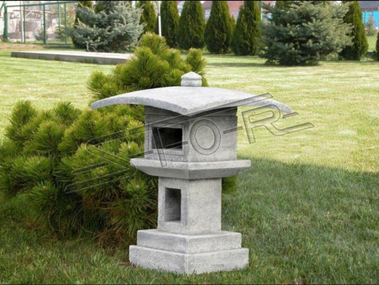 Japanse tuin huisdecoratie standbeelden natuurbeeld wit standbeelden