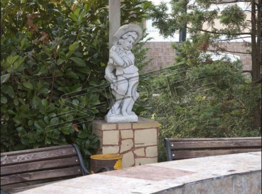 Jongen 70cm Figuur Standbeeld Beelden Sculptuur Beelden Tuin Wit Decoratie