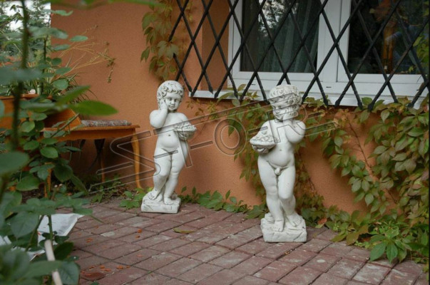Jongen 72 cm figuur standbeeld beeldhouwwerk standbeelden tuindecoratie