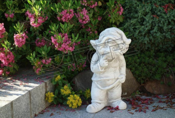 Jongen Bub 40cm Figuur Standbeeld Beeldhouwwerken Decoratieve Beelden Tuin
