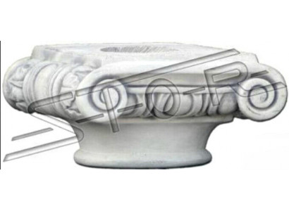 Kroon voor zuilen zuil standbeelden decoratie 15cm stenen beelden antiek