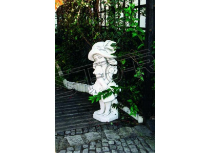 Meisje 90cm Figuur Standbeeld Beeldhouwwerk Standbeelden Tuin.