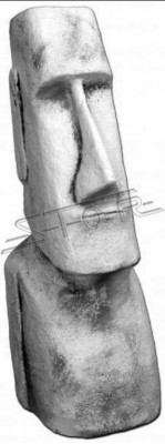 Moai-beeld sculptuur figuur ontwerper tuin terras decoratie sculpturen