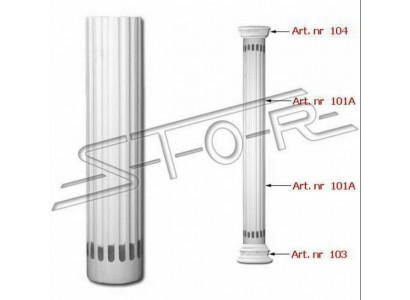 Zuil Kolommen Antieke Stijl zuilen Tuin Romeinse Decoratie decoratie 116cm.