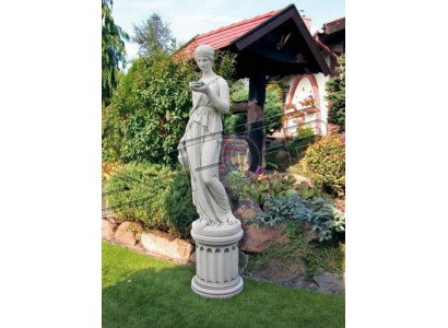 Voetstuk 59cm voor sculptuur ontwerp figuur standbeeld tuin beelden standbeelden