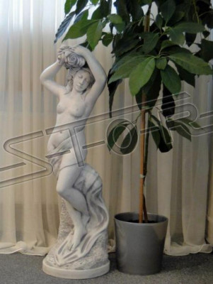 Beeld Standbeeld Vrouw 130cm Tuin Designer Figuren Sculptuur Sculpturen Nieuw S101106