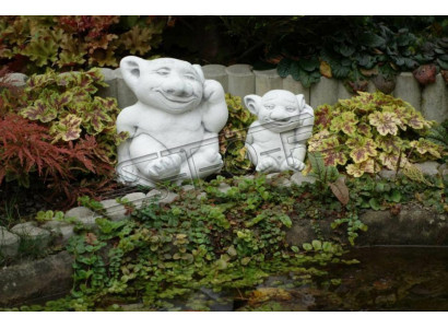 Trol 18cm sculptuur design figuur standbeeld tuin decoratieve figuren standbeelden